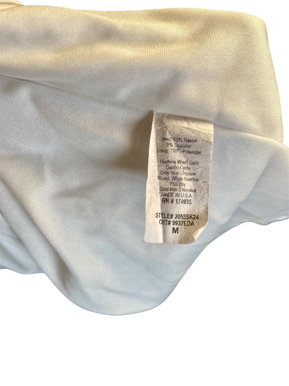 Renee C. Bright Blue Medallion A-Line Skirt Size Medium - Picture 6 of 8